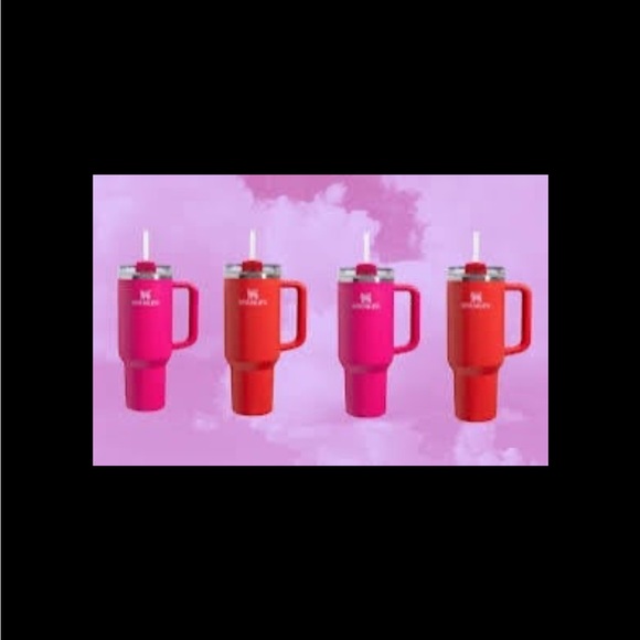 Stanley 40 oz Target Exclusive Quencher H2.0 Valentines Red Limited Edition NIB - Picture 16 of 16